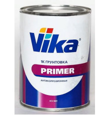 Грунт-праймер антикоррозийный красно-коричневый Vika 1кг