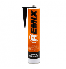 Герметик кузовной полиуретановый REMIX черный 310 мл.