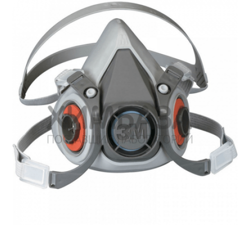 Полумаска 3М* 6200 M без фильтров