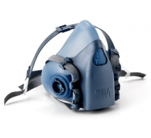 Полумаска 3М* 7502 M КОМПЛЕКТ с патронами и предфильтрами