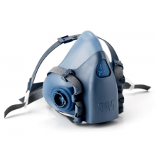 Полумаска 3М* 7502 M КОМПЛЕКТ с патронами и предфильтрами