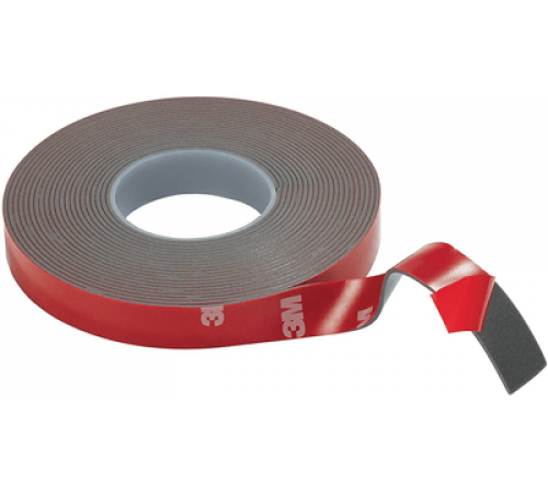 Скотч двухсторонний 20 мм x 5 м 3М* 6008F серый