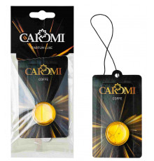 Ароматизатор CAROMI картонный с капсулой "Мембрана" (Кофе) 4,5мл