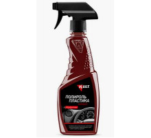 Полироль пластика салона матовый KULT триггер 0,5л