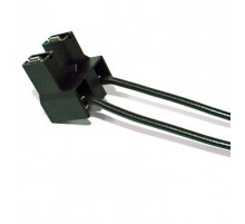 Колодка лампы H7 (2 контакта, гнездовая, керамика, провода) "ДИАЛУЧ"