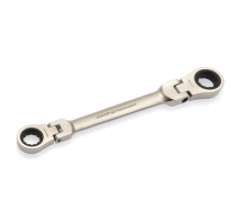 Ключ трещоточный шарнирный двусторонний 17×19 мм ДТ