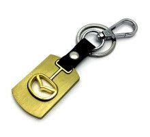 Брелок металл,логотип Мазда на подвеске BZM 007