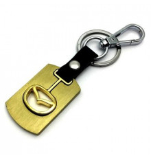 Брелок металл,логотип Мазда на подвеске BZM 007