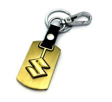 Брелок металл,логотип Сузуки на подвеске BZM 009