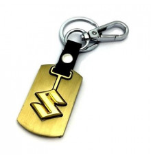 Брелок металл,логотип Сузуки на подвеске BZM 009