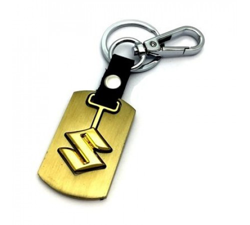 Брелок металл,логотип Сузуки на подвеске BZM 009