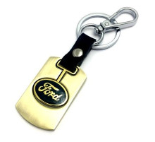 Брелок металл,логотип Форд на подвеске BZM 012