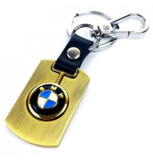 Брелок металл,логотип БМВ на подвеске BZM 016