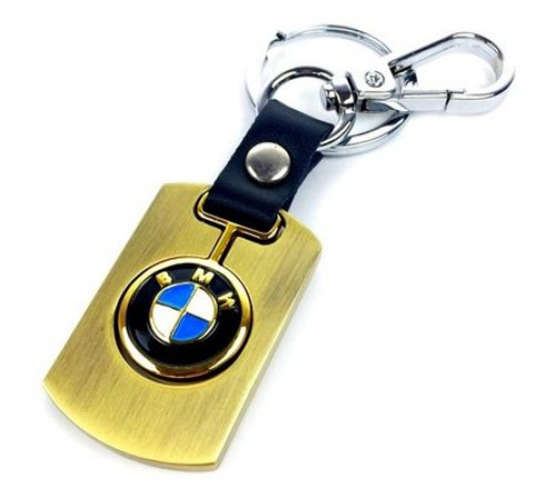 Брелок металл,логотип БМВ на подвеске BZM 016