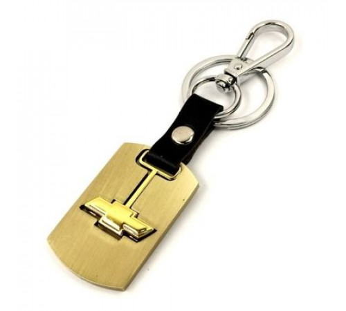 Брелок металл,логотип Шевроле на подвеске BZM 018