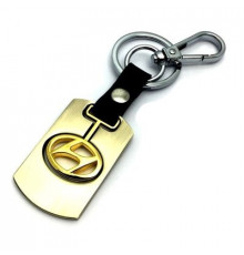 Брелок металл,логотип Хендай на подвеске BZM 019