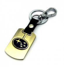 Брелок металл,логотип Субару на подвеске BZM 021