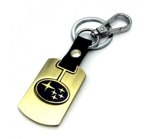 Брелок металл,логотип Субару на подвеске BZM 021