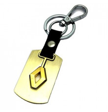 Брелок металл,логотип Рено на подвеске BZM 022