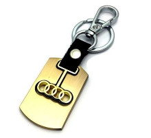 Брелок металл,логотип Ауди на подвеске BZM 023