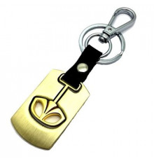 Брелок металл,логотип Дэу на подвеске BZM 024