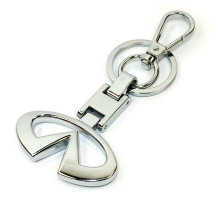 Брелок металл,логотип Инфинити на подвеске BZM 031