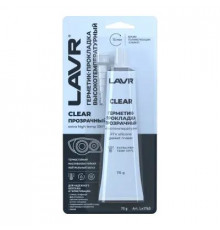 Герметик-прокладка LAVR прозрачный высокотемпературный Clear 70г.