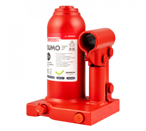 Домкрат гидравлический бутылочный SKYWAY SUMO  2т h 150-278мм