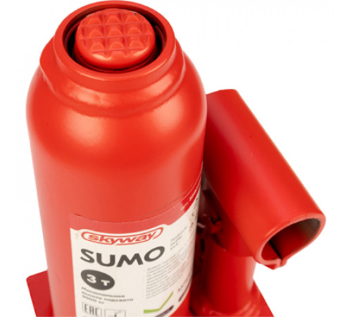 Домкрат гидравлический бутылочный SKYWAY SUMO  3т h 180-345мм