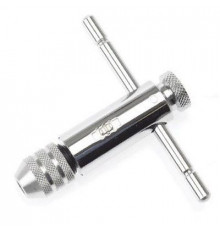 Метчикодержатель  Т-образный с трещеткой №1 (М3-M8) ДТ