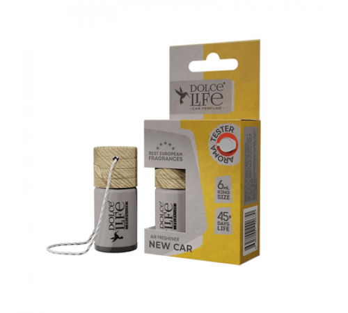 Ароматизатор Dolce Life Classic бутылочка с дер.крышкой Новая машина с пробником ~