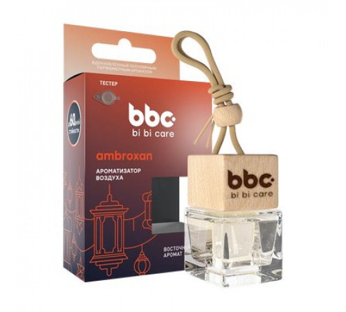 Ароматизатор bi bi care бутылочка с дер. крышкой AMBROXAN 7мл ~
