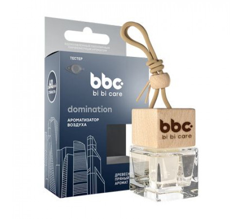 Ароматизатор bi bi care бутылочка с дер. крышкой DOMINATION 7мл ~