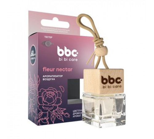 Ароматизатор bi bi care бутылочка с дер. крышкой  FLEUR NECTAR 7мл ~