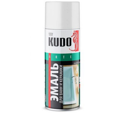 Краска для ванн белая KUDO аэрозоль 520мл