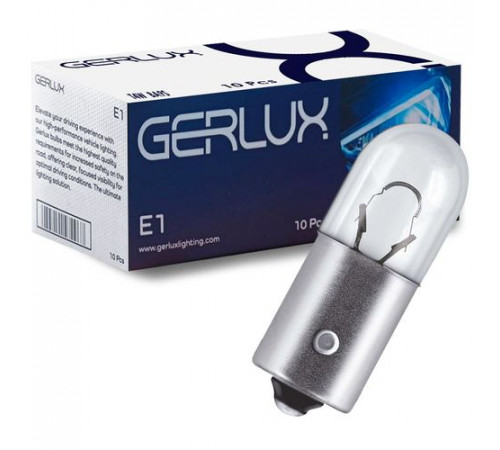 Лампа T4W 24V BA9S GERLUX ИндияP249