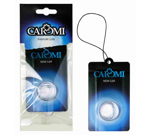 Ароматизатор CAROMI картонный с капсулой "Мембрана" (Новая Машина) 4,5мл