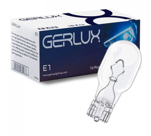 Лампа W16W 12V W2.1*9.5D 35mm GERLUX ИндияP921B