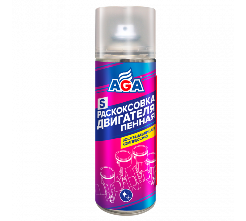 Раскоксовка двигателя пенная, 520 мл. AGA ~