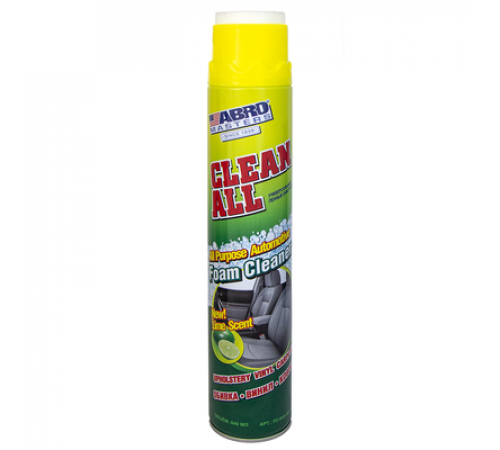 Очиститель универсальный пенный с ароматом лайма 840мл. ABRO ~