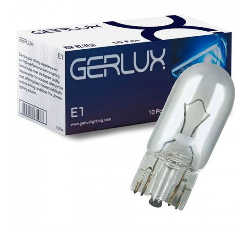 Лампа W3W 24V W2.1*9.5D 10mm GERLUX ИндияP505