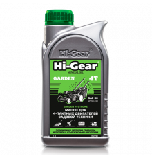 Масло для 4-х тактных двигателей садовой техники, SAE30, API SJ/CD, минер., 1л, HG ЧЗ