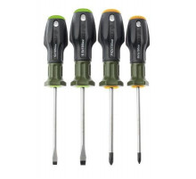 Набор отверток c трехкомпонентными рукоятками 4предм. SL, PH ДТ