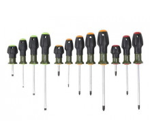 Набор отверток c трехкомпонентными рукоятками 12предм. SL, PH, PZ ДТ