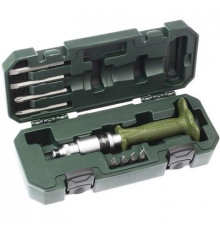 Отвертка ударная с защитной рукояткой со вставками 5/16 (SL8,10;РH2,3 длиной 36 и 80 мм)  ДТ