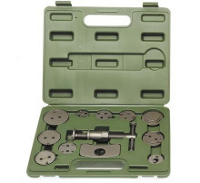 Набор инструмента для утапливания поршней тормозного цилиндра 12 предметов ДТ(пласт.кейс)