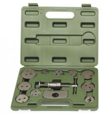 Набор инструмента для утапливания поршней тормозного цилиндра 12 предметов ДТ(пласт.кейс)