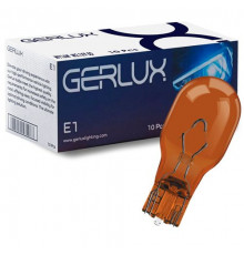 Лампа WY16W желтая 12V W2.1*9.5D 35mm GERLUX ИндияP921BA