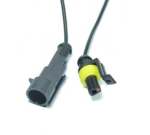 Колодка 1 конт. мама-папа 1,5 мм герметичная в сб. с пров. кли085-1