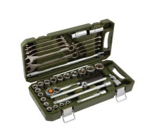 Набор инструмента 35 предм. 1/2 головки с комбинированными ключами ДТ